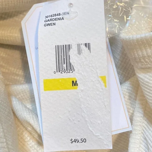 NWT JESSICA SIMPSON Gwen Tank in Gardenia, Medium - Picture 5 of 8